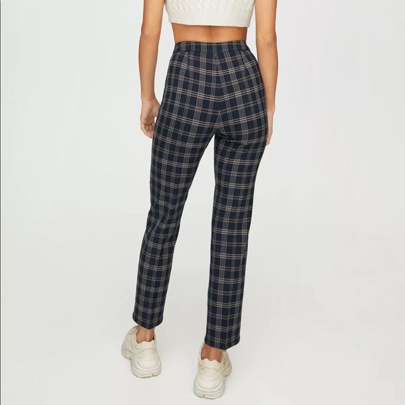 Aritzia Sunday Best Freshman Check Pants - Picture 3 of 9